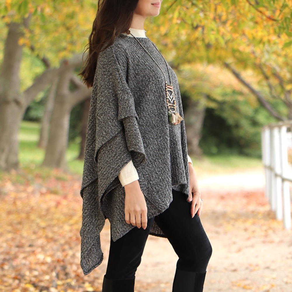 Knit Poncho